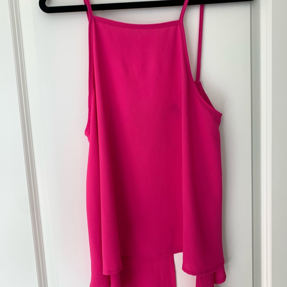 Hot pink tank